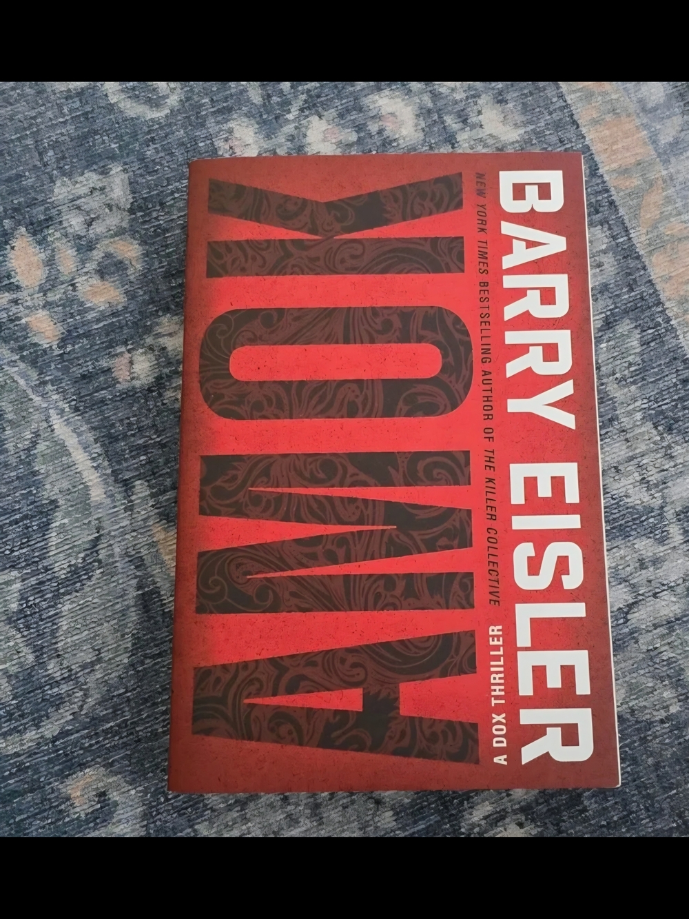 Amok by Barry Eisler - Red Paperback Thriller